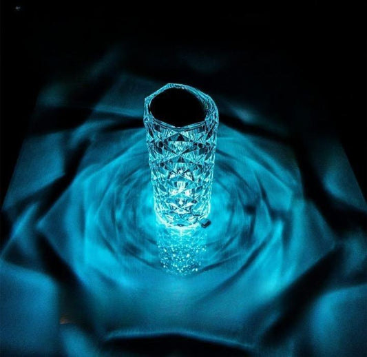 Color Changing Touch Lamp With USB Port